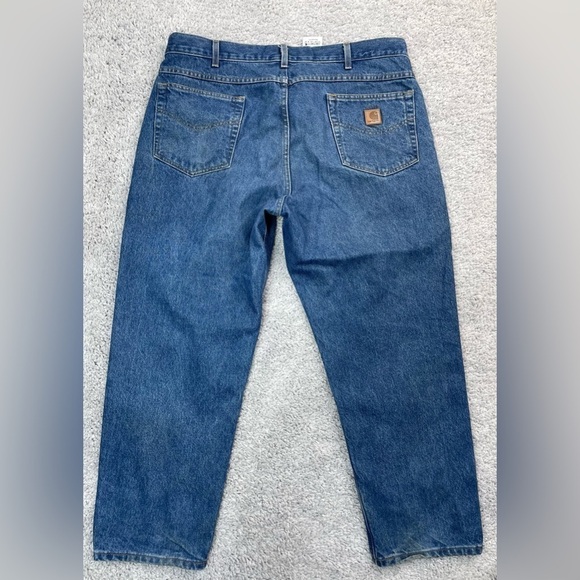 Carhartt Jeans Mens 40 x 28 Relaxed Fit Work Pants Utility Country Streetwear - Picture 5 of 6